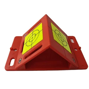 GEOBOK Single Side Reflective Tape 30x30mm Square Reflect Sheet Surveyor's Prisms Target Survey 3M Plastic 3-Year Warranty