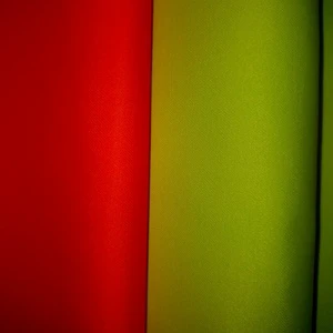 High Visibility Fluorescent Woven Solids Water Repellent Fabric EN 20471