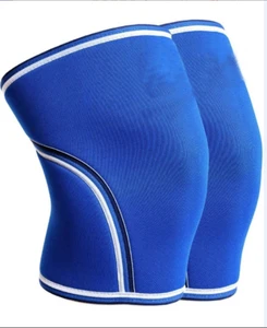 7mm Neoprene Knee Sleeves Weightlifting Knee Support Brace Powerlifting Compression Gym Squat Crossfit Knee Protective Gear