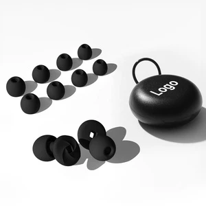 Private Label Food Grade Silicone Earplugs | Shore 40A Soundproof Sleep Ear Plugs for Wellness Brands | OEM ODM Supply