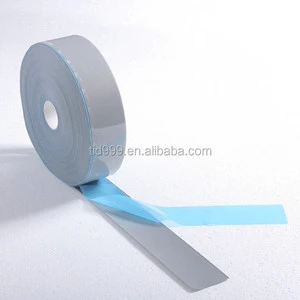 Silver Reflective Tape Fabric DIY Clothing Glow in Dark Iron on Heat Transfer