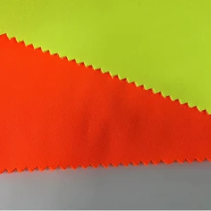 Night Reflective Fluorescent Fabric for Industrial Uniform