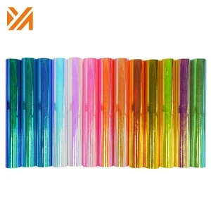 Holographic Dichroic Film Rainbow Holographic Self Adhesive DIY Craft Vinyl