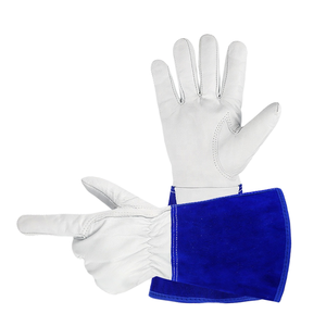 TIG Welding Gloves Heat-Resistant Electric Welding Leather Work Gloves for Professional Welders OEM Bulk Supply Safety Gloves