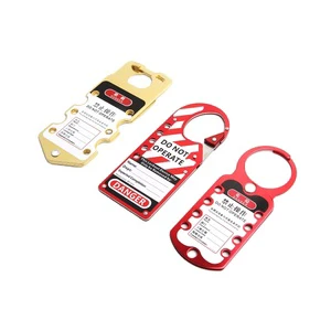 Elecpopular 2023 Industry Aluminum Hasp Lockout Tag Out Safety Lockout Hasp Devices