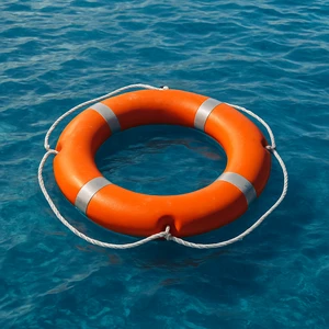 Plastic Marine Life Buoy Ring for Water Rescue and Swimming Pool Safety