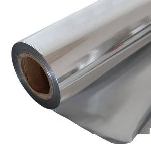 Metallized Polyester Film/Reflective Mylar 6/8/12 Micron Heat Resistance Coating Roof Aluminum Foil Mylar Metallized Film