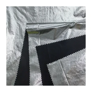 Water Proof Breathable 100% Nylon Hot Stamping Foil Reflective Silnylon 20D Ripstop Plaid Woven Fabric for Car Use