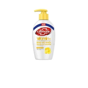 Lifebuoy Deodorant Hand Lemon Sanitizer Liquid 180G Hand Soap with Glycerine & Chemical Deep Cleaning Made in Vietnam