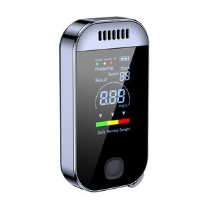 Professional Portable Handheld High Precision Alcohol Detection Analyzer Non-Contact Charging System Self-Testing Pocket-Sized