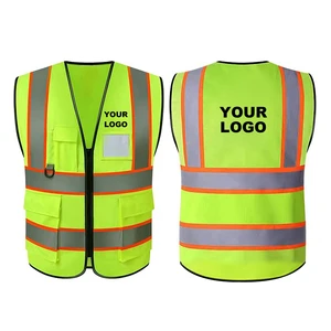 Customizable Reflective Safety Clothing-Sleeveless Women/Men Safety Jackets Trousers Shirts Hoodie Uniforms with Logo Support