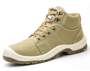 Men's Style Safety Shoes Winter Upper Comfortable Oxford Fabric Lightweight Anti-Crush Anti-Puncture Safety Protection