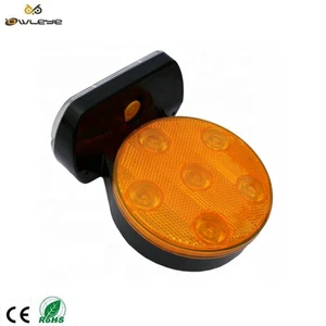 6LED Solar Traffic Warning Light Easy Installation for Highway & Tunnel