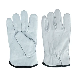 Welding Work Gloves Cowhide Leather Combination Safety Work Gloves Quality Materials