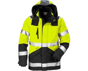 Hi Vis Security Guard Jacket Safety Clothing Reflective Suit High Visibility Coat Man European Workwear