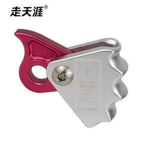 Outdoor 15kN Aluminium Rope Grab Fall Protection for Climbing