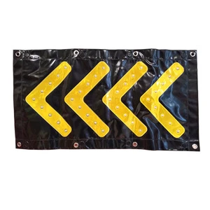 Portable Road Arrow Indication Sign Traffic Sign Led Light Flashing Directional Arrow Light