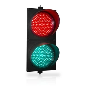 Custom Traffic Lights Dia.300(12inch) Red Green LED Traffic Light with Fresnel Light