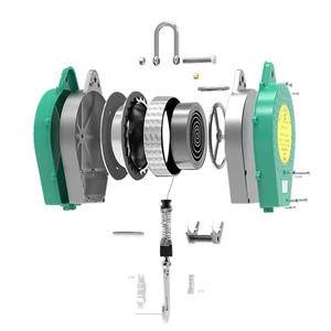 Safety Lifelines 150 kg 10m Fall Arrest Wire Retractable Safety for Safety Equipment protection