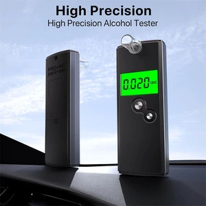 SZEEK EK971 Professional Handheld Semiconductor Breathalyzer Mini Digital Alcohol Tester LCD Display Personal Home Use Self Test