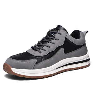 Customizable New Men's Safety Shoes,standard Steel Toe Protective, Anti-puncture, Lightweight Comfortable,fashionable Work Shoes