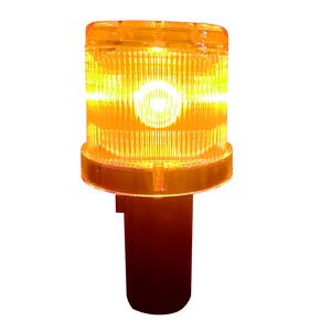 Waterproof ABS LED Flashing Traffic Signal Beacon Lamp Automatically Turning Construction Safety Road Barricade for Vehicles