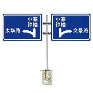 Aluminum Reflective Traffic Signs Road Safety Warning Speed Limit Signs for Highway Construction and Parking Lot