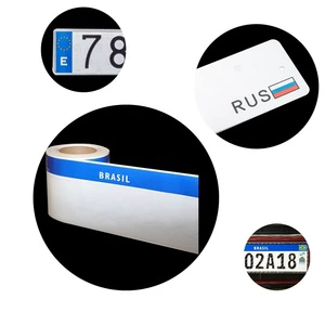 TM8200 TongMing License Plate Grade Reflective Film & Sheeting Printable for Traffic Safety