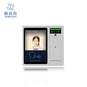 Tendcent Breath Alcohol Test Machine With Face Recognition Access Control Attendance OEM & ODM Supported Temperature Measurement