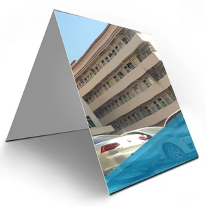 High Reflectivity Polished Aluminum Mirror Sheet 1100 1050 3003 For Indoor & Outdoor Decoration