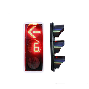 Safety Pedestrian Crossing LED Traffic Light Red Green Aluminum IP65/IP66 Solar/Battery 50W/150W/200W DC for Outdoor Road Use