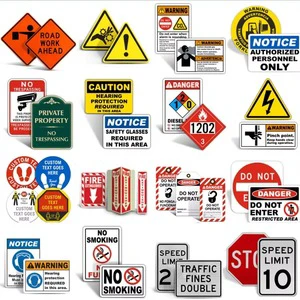 Premium Prismatic Reflective Aluminum Traffic Signs Fifth Grade Reflective Film Customizable Size Waterproof Anti-UV Stable