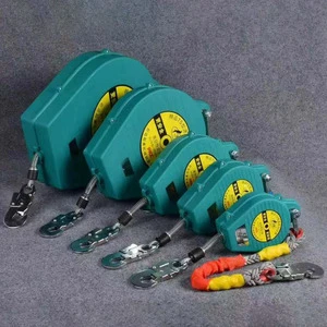 Work Height Self Protection Equipment Steel Wire Rope Cable Personal Fall Protection Retractable Fall Arrester