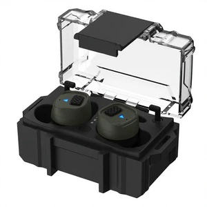 Hot Sale Certified NRR 30dB Bluetooth TWS Hearing Protection Earbuds Wireless Safety Earplugs for Sport Shooting Tactical