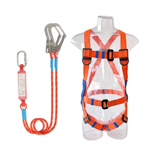 Wholesale Fall Protection Safety Harness with Double Lanyard for Sale