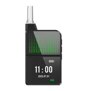 A H3 Pro Electrochemical Car Alcohol Detector Fuel Cell Breathalyzer Keychain With Mouthpiece Portable Alcohol Tester