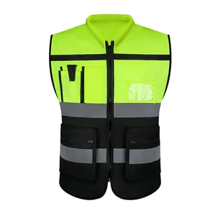 Modal Fabric T-shirts Safety Vest Custom Long Sleeve Shirt with Hood Reflective Safety Hoodie Security Proof Vest