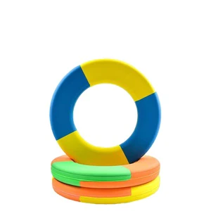 EVA Life Saving Ring Buoy for Kids & Adults Thickened Solid Lifebuoy for Swimming & Beach Rescue
