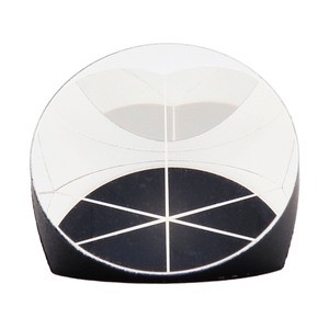 Corner Cube Prism Optical Glass Coated Polished High Accuracy 25.4mm Trihedral Retroreflector