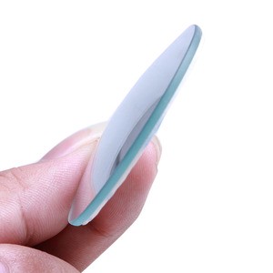 2pcs Wide Angle Round HD Glas Frameless Convex Car Rearview Blind Spot Mirror