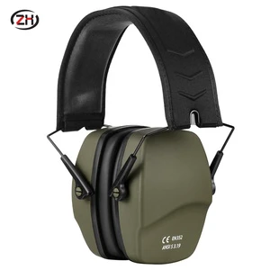 Passive Ear Protection NRR 25db for Shooting Noise Reduce Earmuff Hearing Protection Tactical Headphones