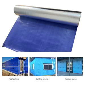 Australian Pop Class 2 Vapour Barrier Roof Insulation Sheet Aluminum Foil Laminated Woven Fabric As Reflective Building Film
