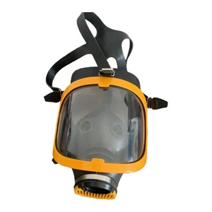 CE Approved Reusable TPE 3-Layer Full Face Gas Mask with Filter Respirator Canister Gases Vapors Chemicals Spray Painting