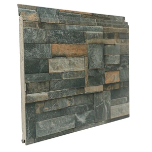 16mm Lightweight Decorative Wall Siding Panels Exterior Insulation Pu Polyurethane Foam Faux Stone Wall Panels Exterior Cladding