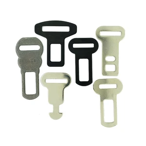 Metal Car Seat Belt Buckle Accessories Belt Buckle Clip