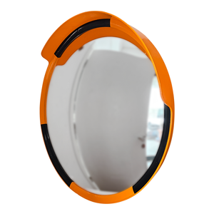 80cm Round Convex & Rearview Outdoor Safety Mirror 2mm Thick Acrylic