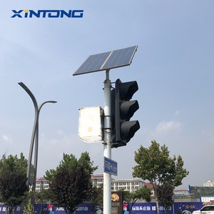 Solar Traffic Signal Light Solar Traffic Light System Off Grid Community Road Infrastructure Project Solar Traffic Light