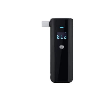 WGSensor WG188 Portable Pocket Semiconductor High Accuracy Alcohol Breathalyzer Detector OEM/ODM 0-0.20% BAC LCD Display Light