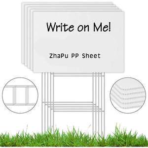 Printing Advertisements Sign Board Stakes Yard Sign Stakes Yard Signs 18x24 With H-stakes