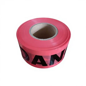 Non Adhesive Printed PE Warning Caution for Tape with No Crossing/Entry Danger